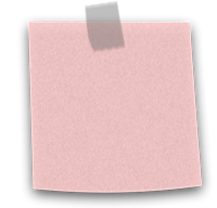 post it pink