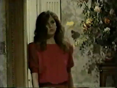 Anna's debut on GH in her NYC apartment meeting Slater 1985