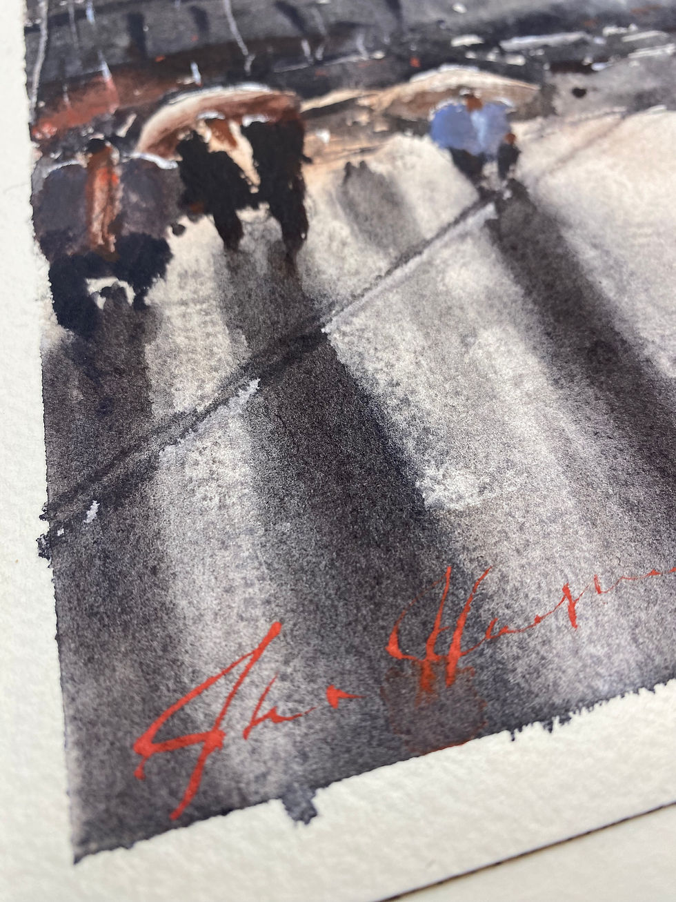 Thumbnail: "Paris Storms" 9x12
