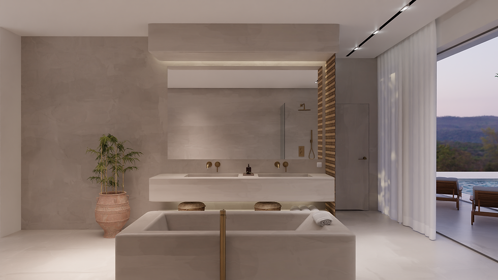 Mikrocement w łazience