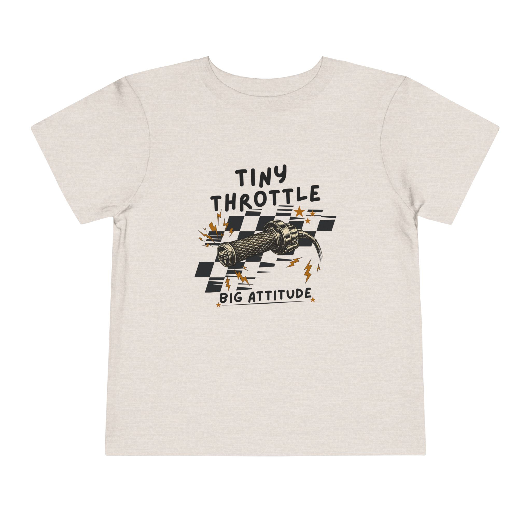 Tiny Throttle Big Attitude-Toddler Tee