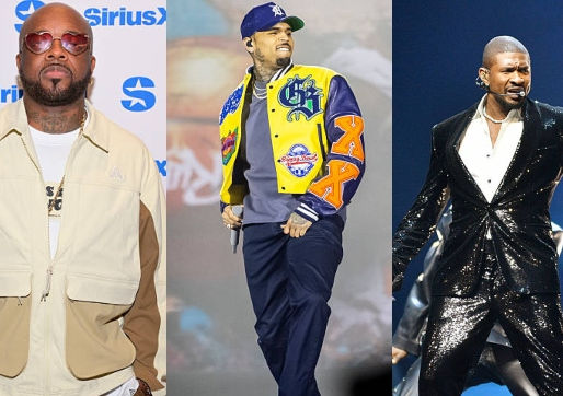 Jermaine Dupri aspires to produce an album for Chris Brown that reaches the level of Michael Jackson’s “THRILLER,” but he is concerned about how Usher might react