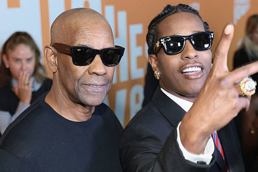 A$AP Rocky says that Denzel Washington defeated him in a rap battle