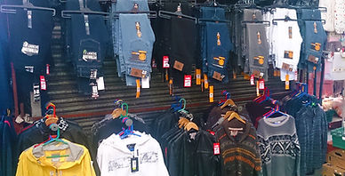 Jeans and jumpers