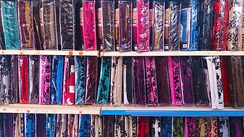 Bedding packs on racks