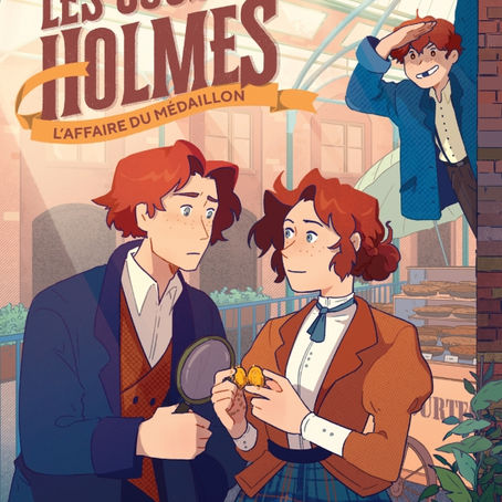 Les cousins Holmes, T.03 : L'affaire du médaillon 🕵️