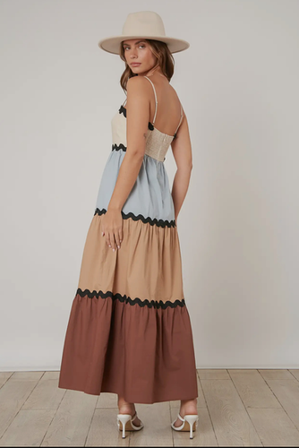 chinese dress ladies Multi-Color Casual Maxi Dress, Shift Dress PromGirl