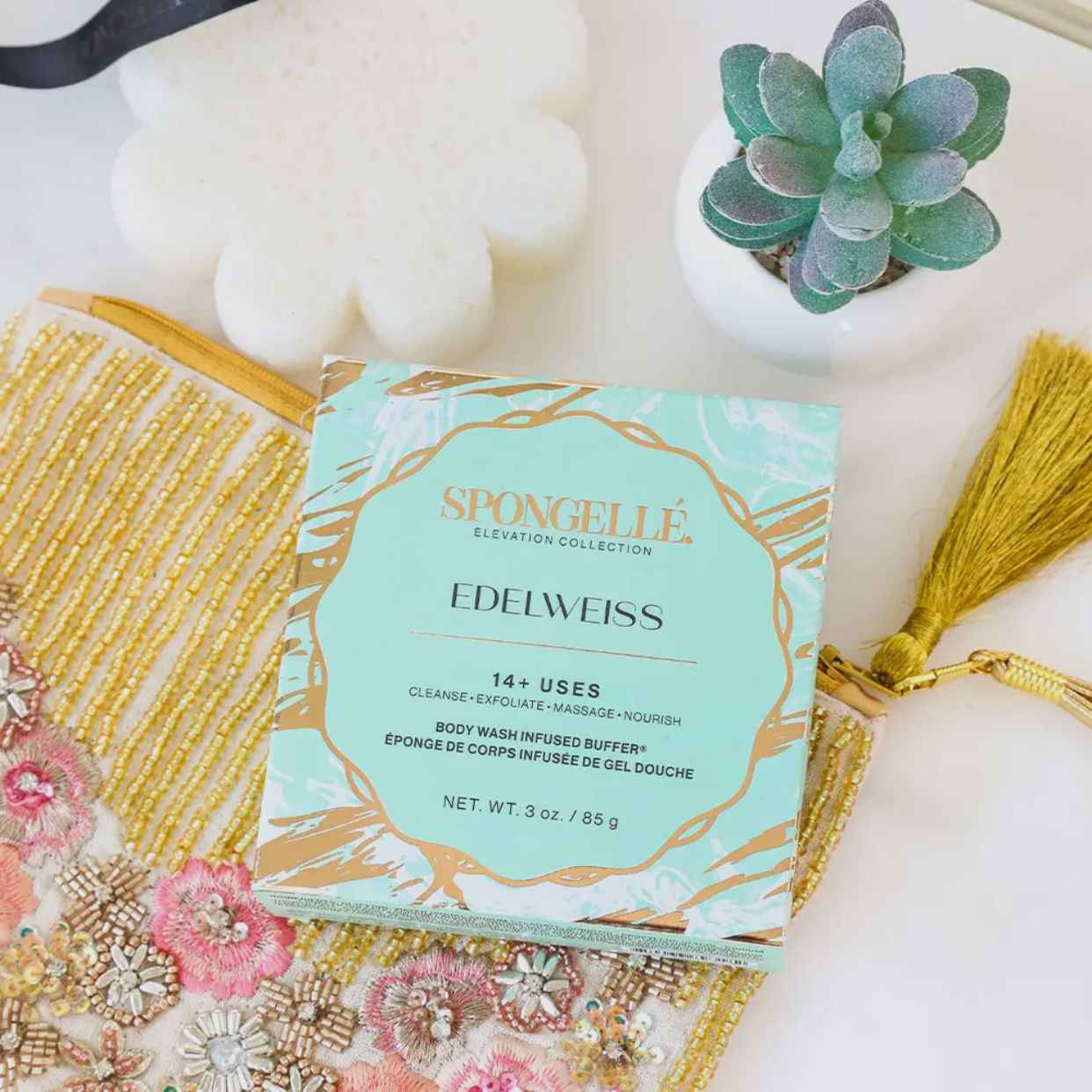 Spongelle- Edelweiss Infused Buffer