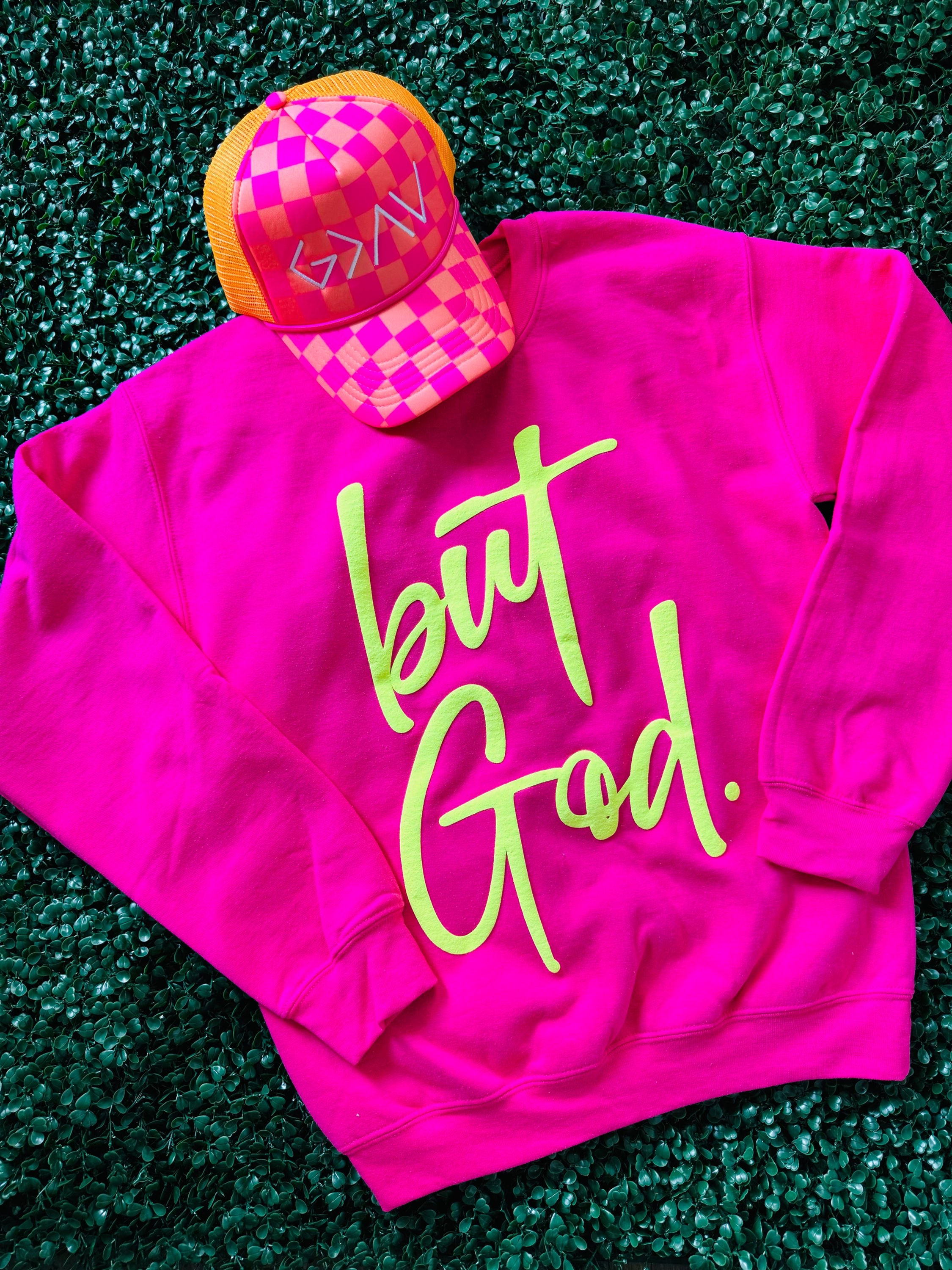 But God Puff Ink Sweatshirt 