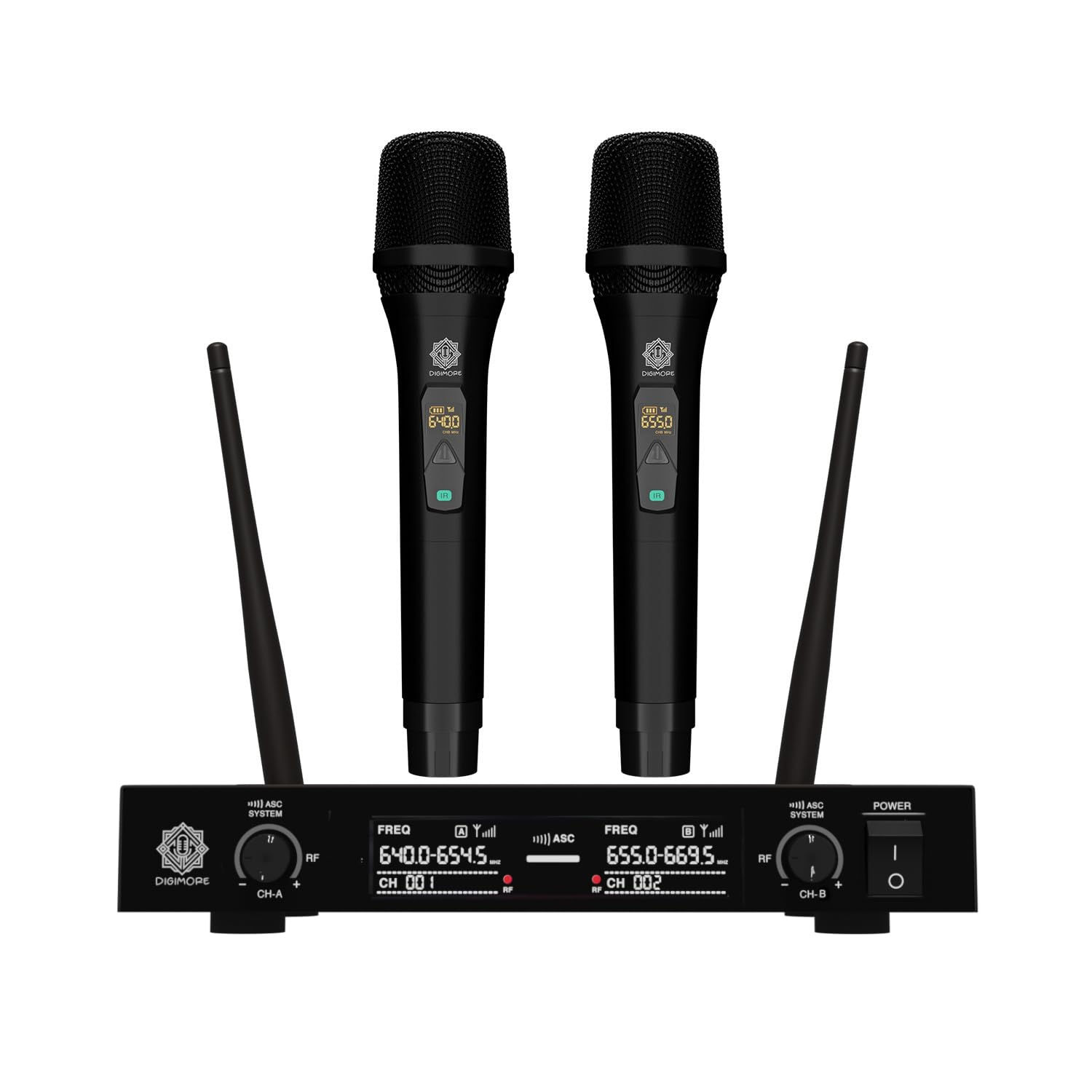DIGIMORE D-310 100-Channel Professional UHF Wireless Microphone System