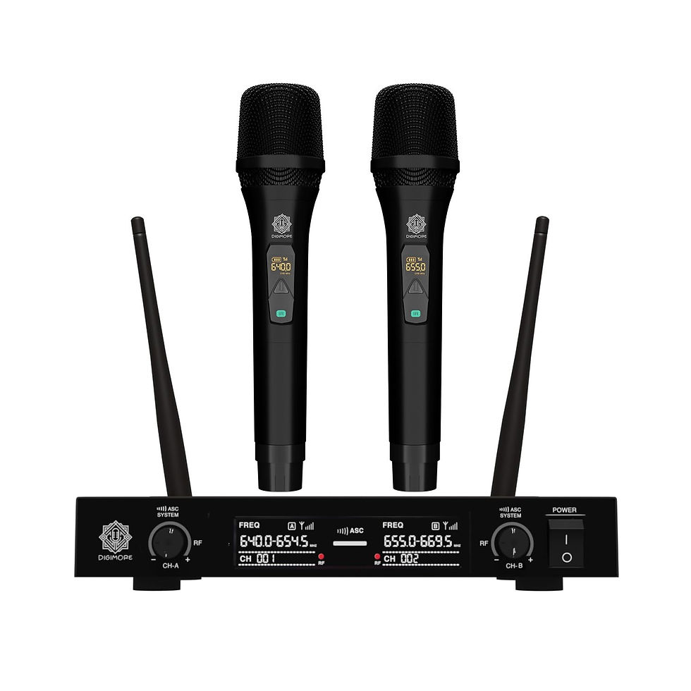 DIGIMORE D-310 100-Channel Professional UHF Wireless Microphone System