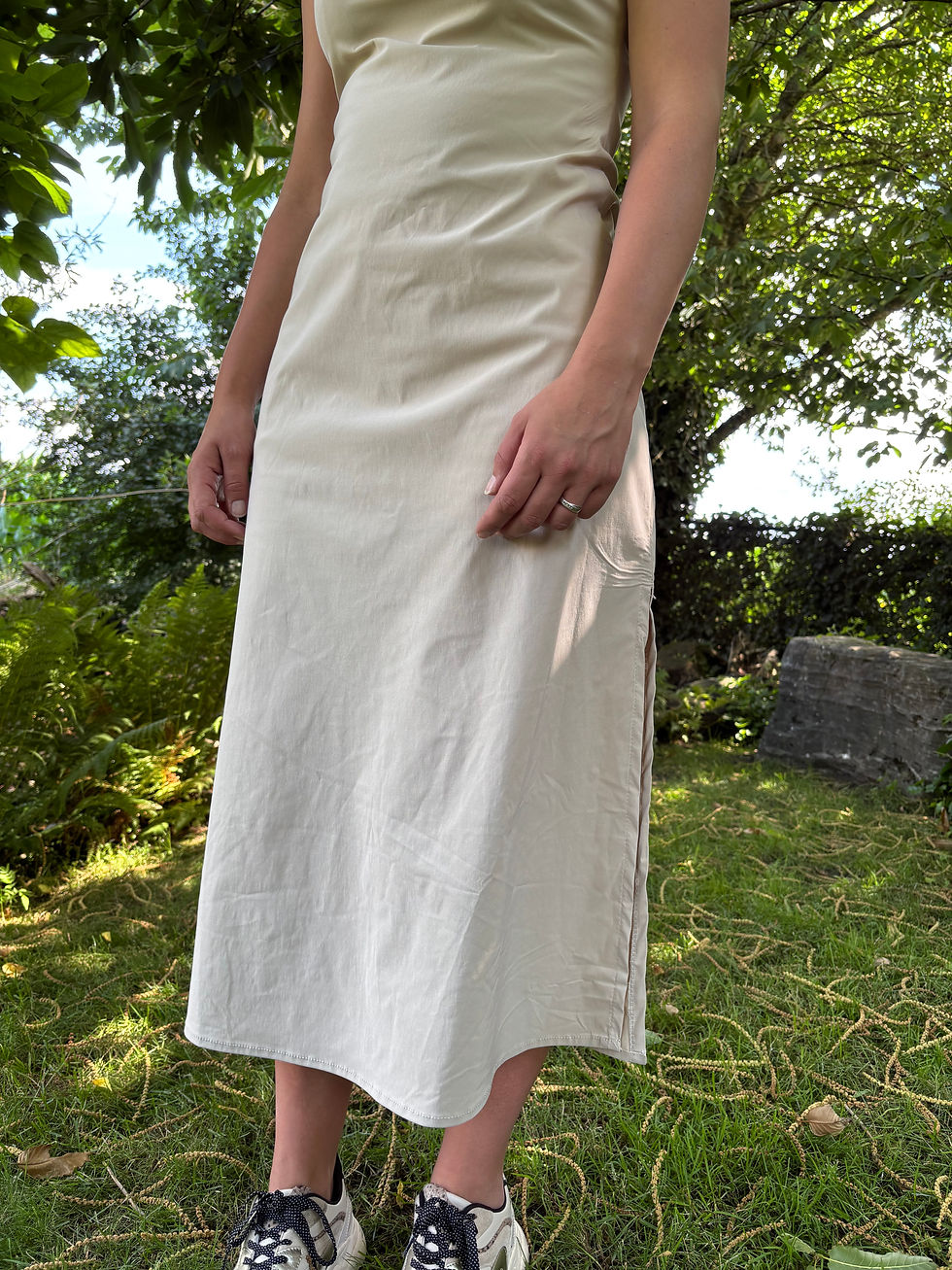 Thumbnail: Jurk Anna beige