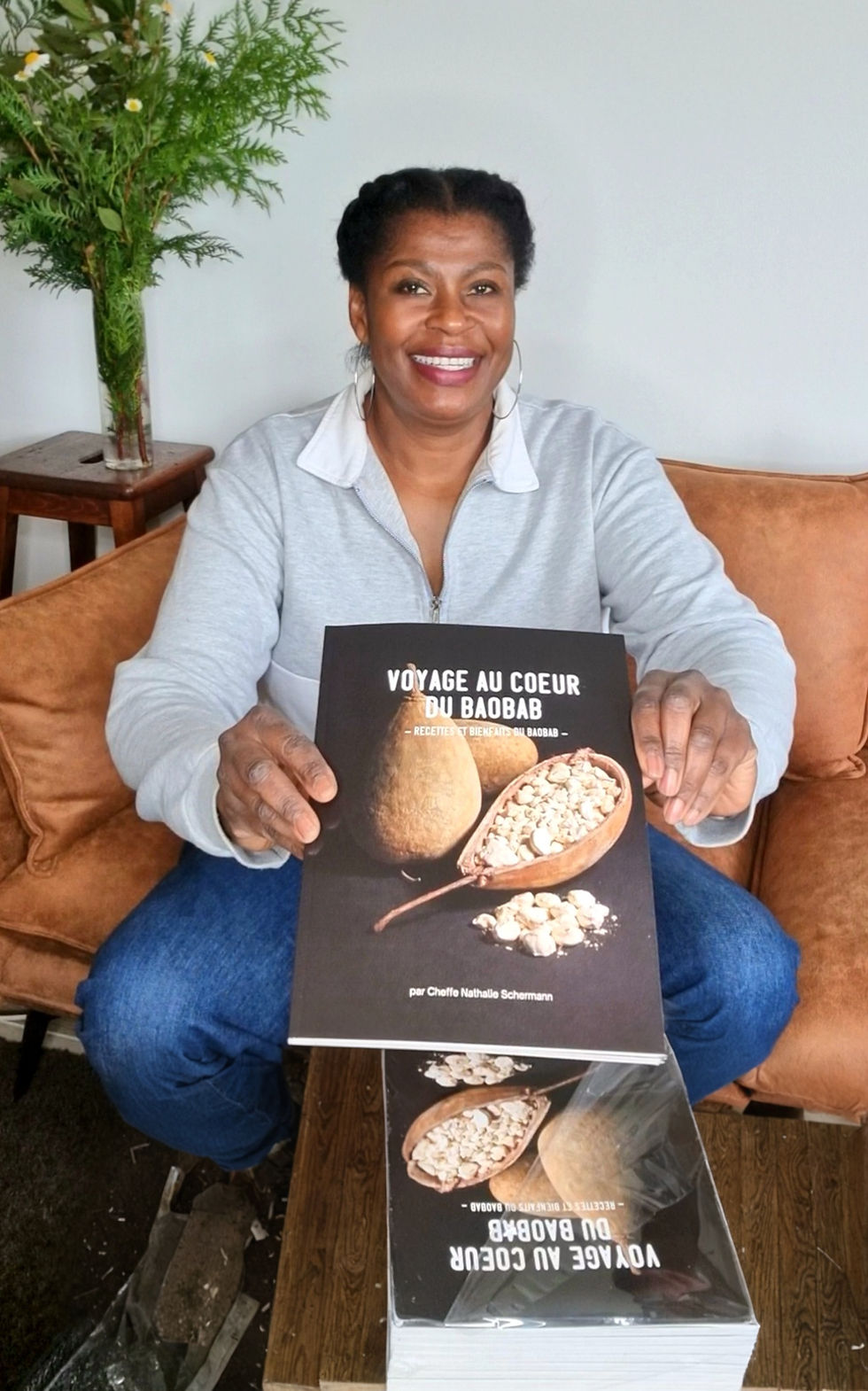 cheffe nathalie Schermann - recette au baobab
