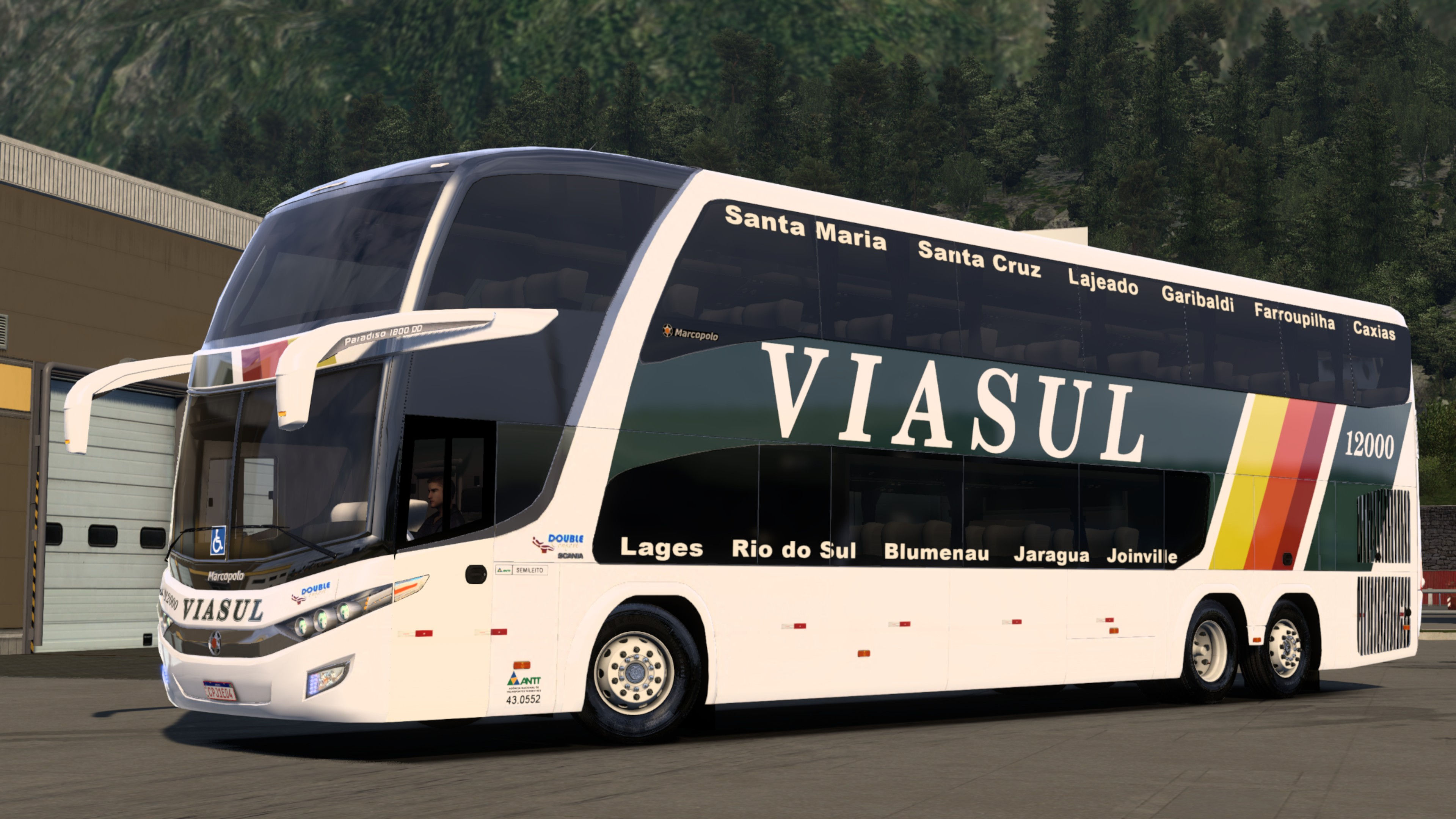 Viasul | G7 1800DD Scania(ModShop)