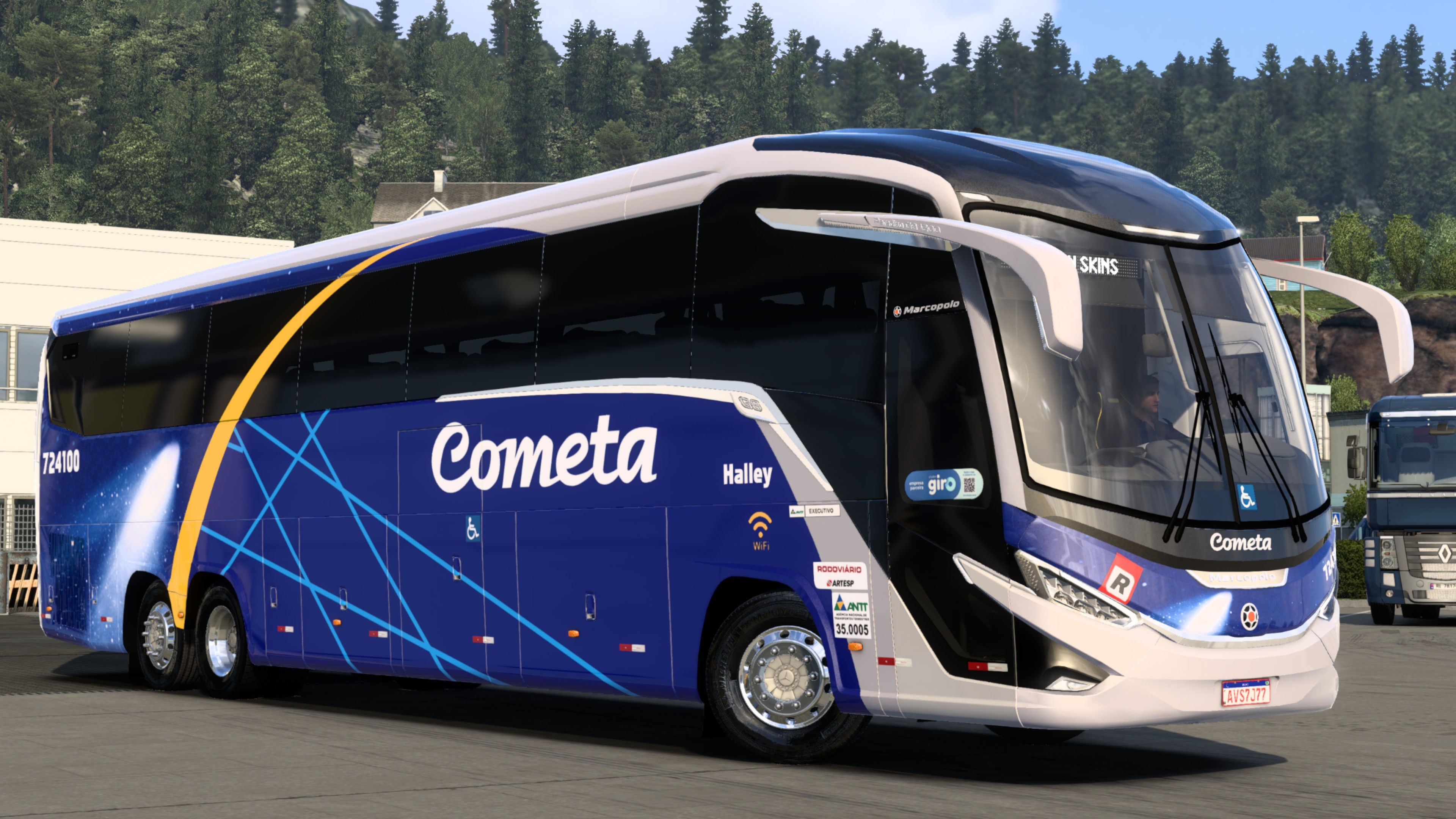 Cometa (Halley) | G8 1200 Mercedes (ModShop)