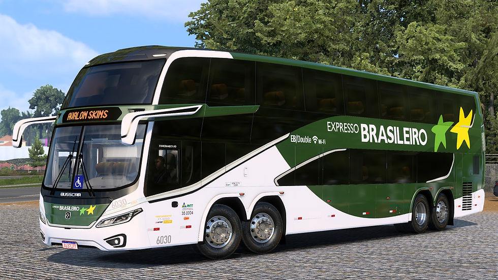 Miniatura: Pack - Skins Expresso Brasileiro | Panorâmico DD NB1 (MODSHOP)