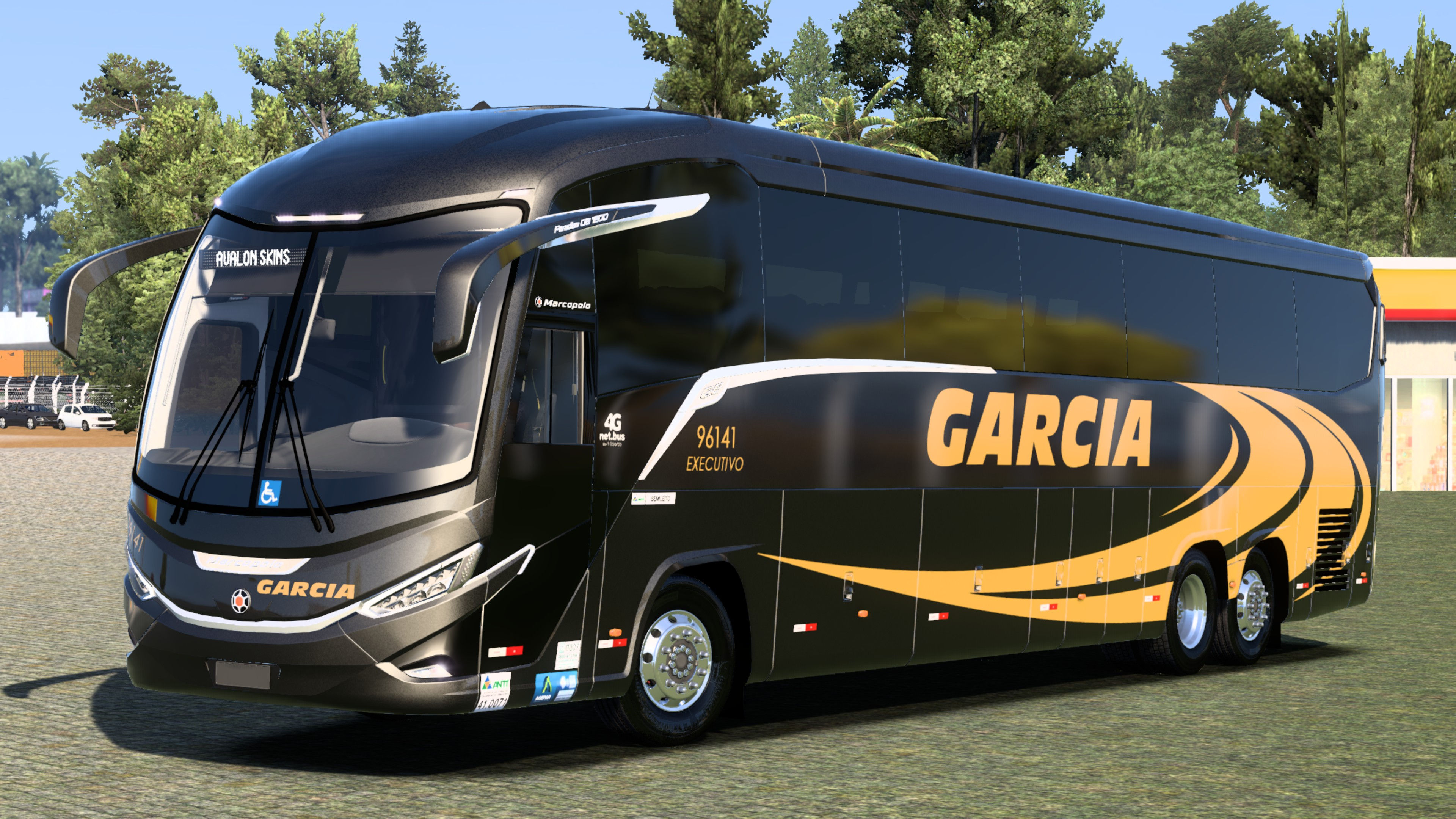 Garcia Antiga (Black) | G8 1200 Mercedes (ModShop)