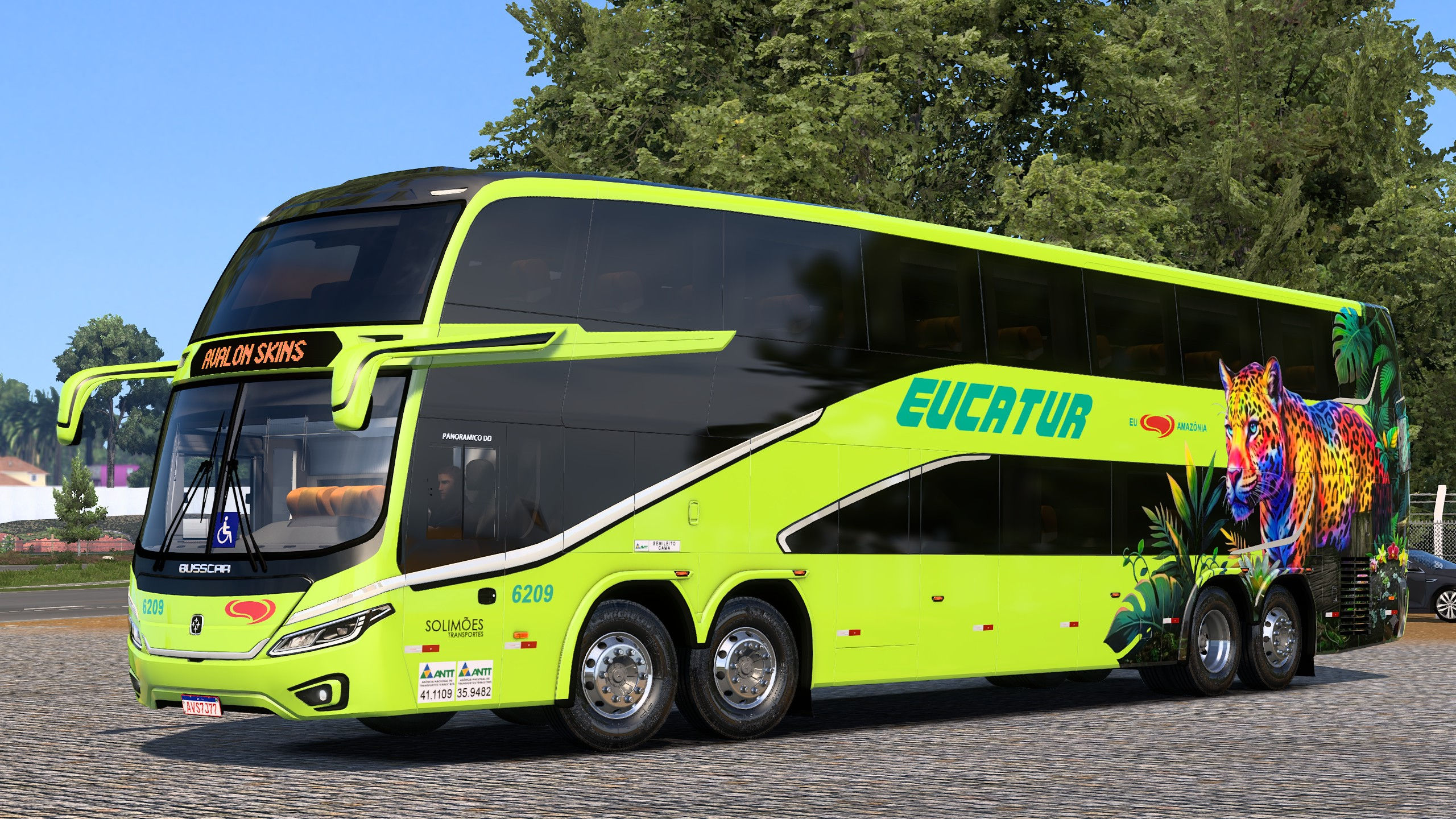 Eucatur (Verde) | Panorâmico DD NB1 (MODSHOP)