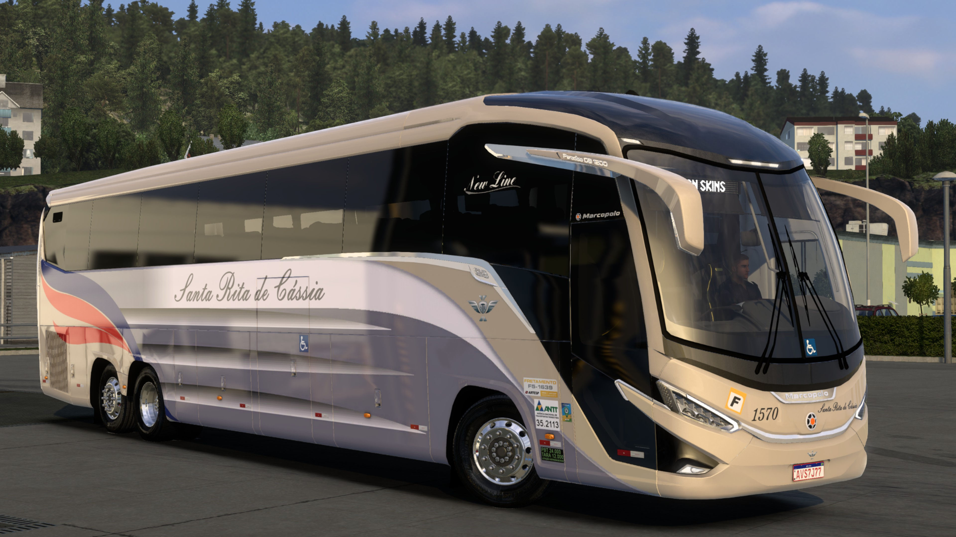 Santa Rita de Cássia | G8 1200 Mercedes (ModShop)