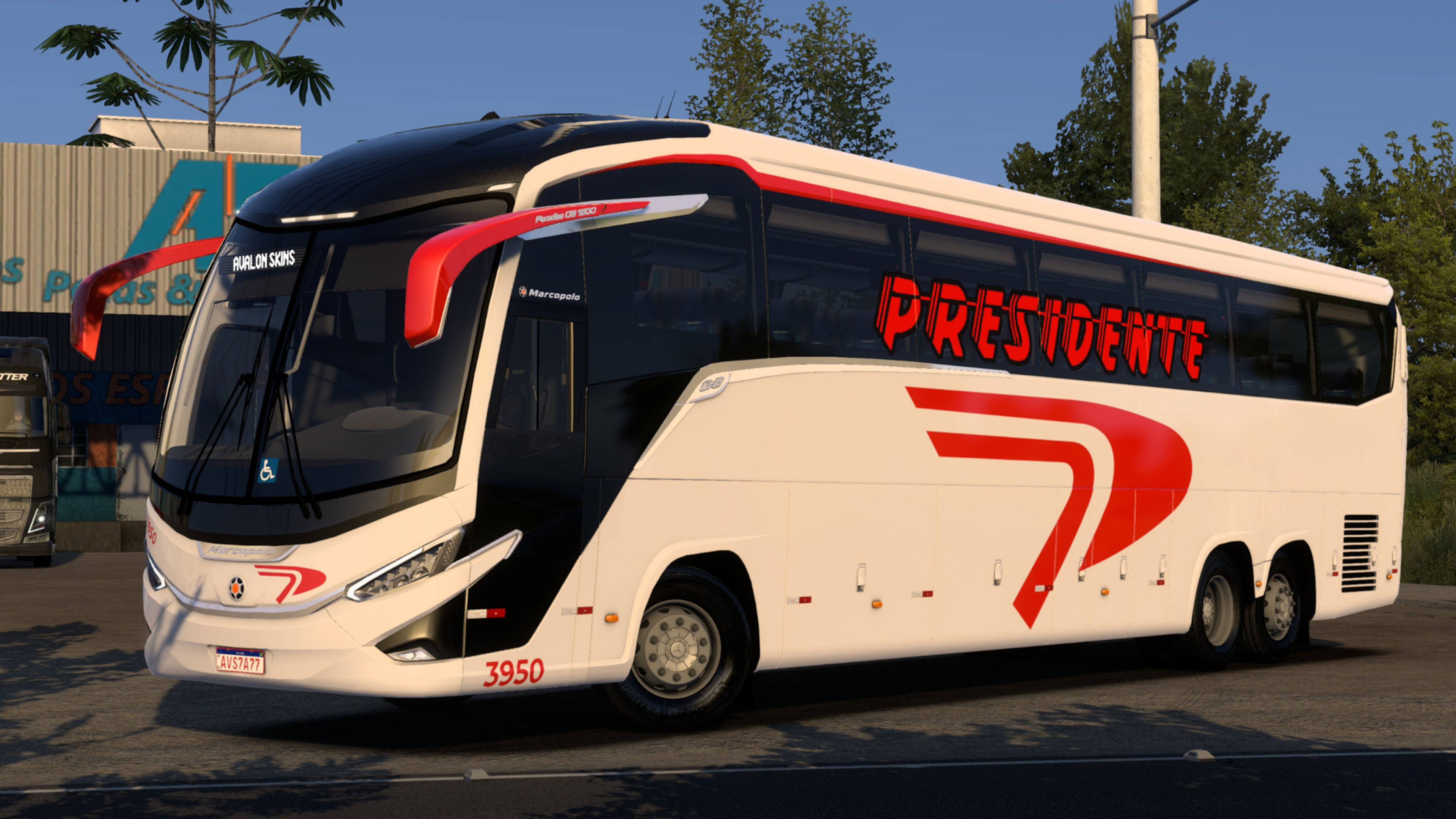 Viação Presidente (Nova) | G8 1200 Mercedes (ModShop)