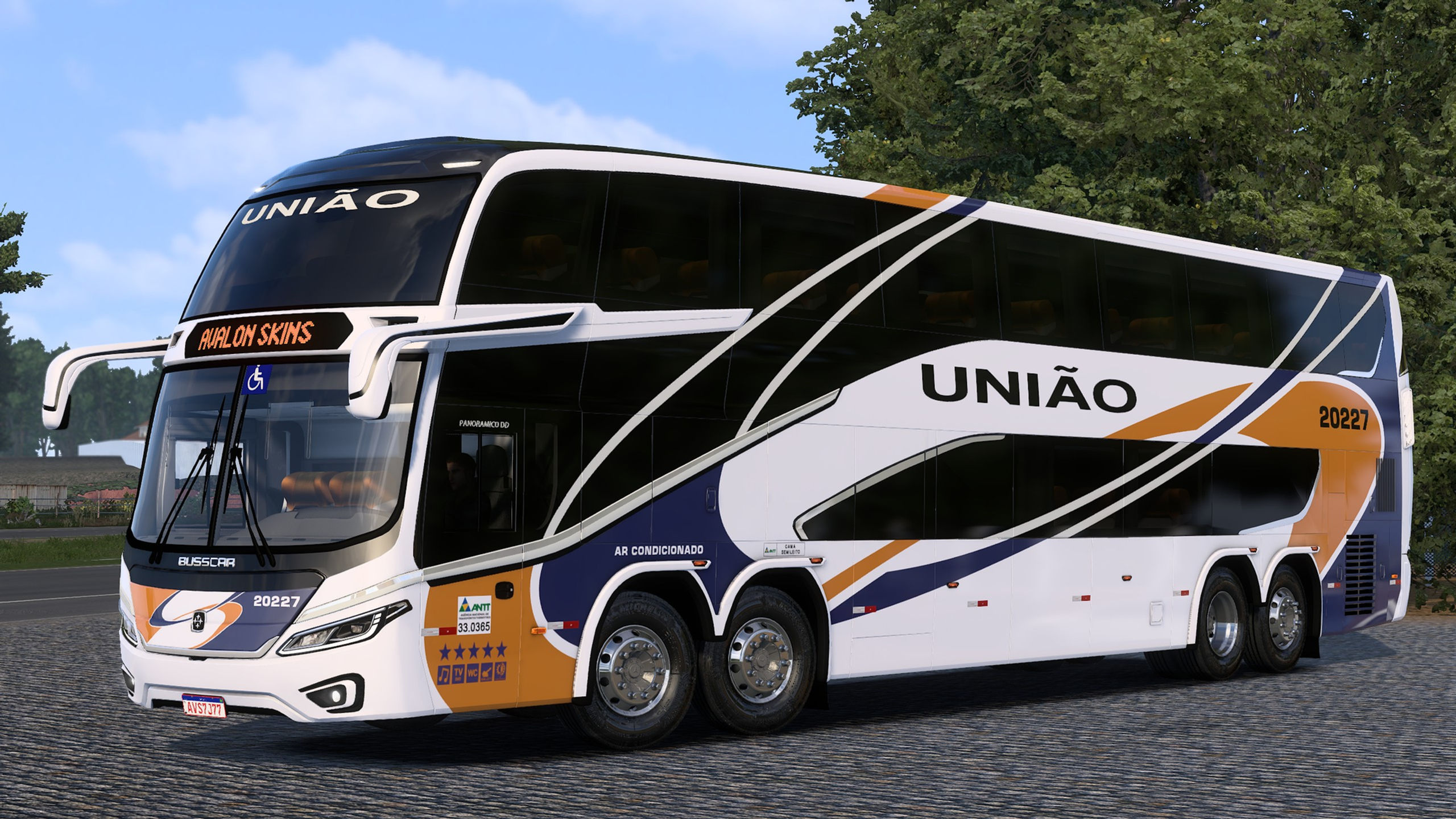 União (Antiga) | Panorâmico DD NB1 (MODSHOP)