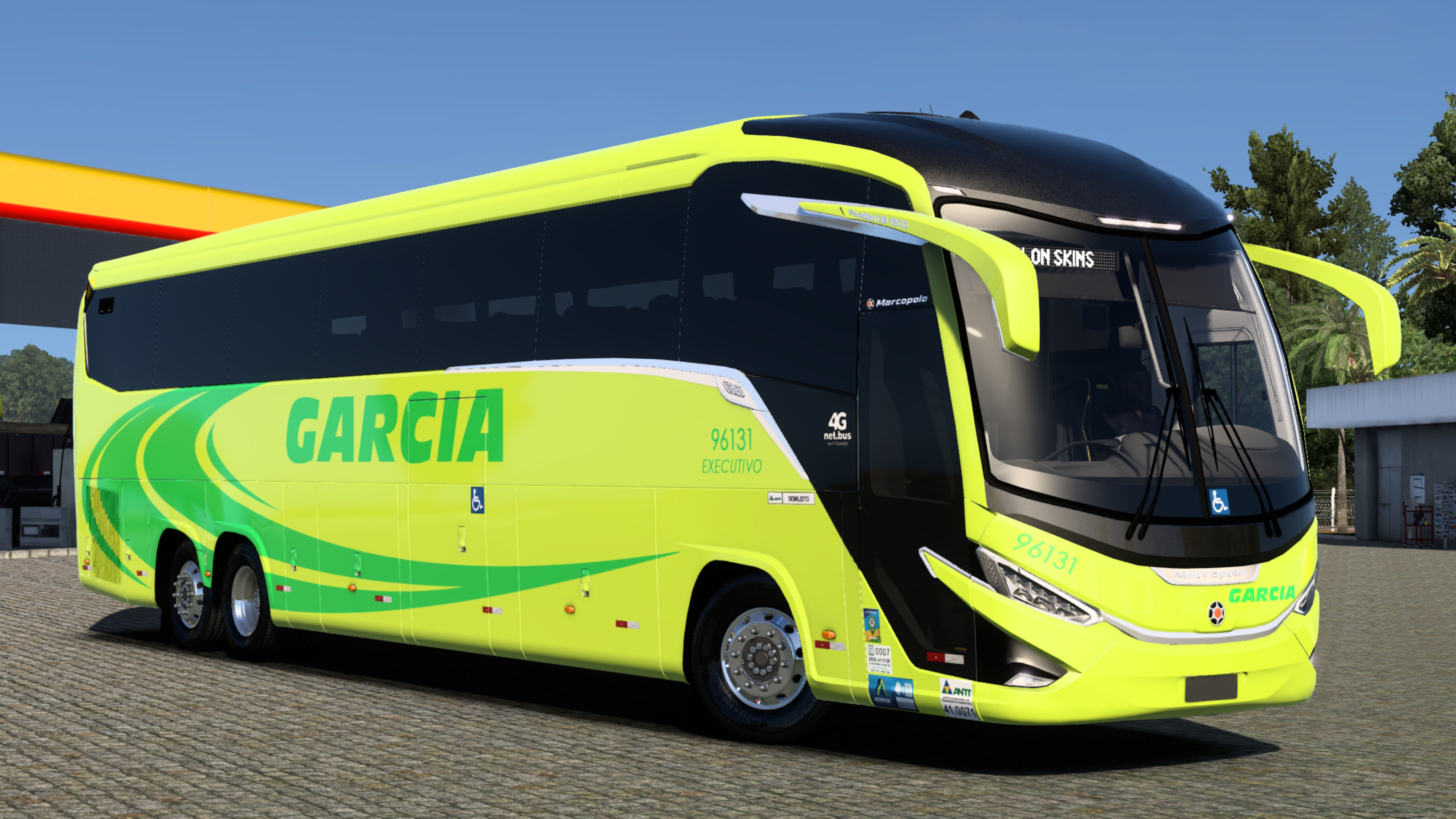 Garcia Antiga (Verde) | G8 1200 Mercedes (ModShop)