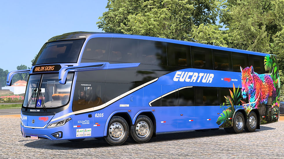 Miniatura: Pack - Skins Eucatur | Panorâmico DD NB1 (MODSHOP)