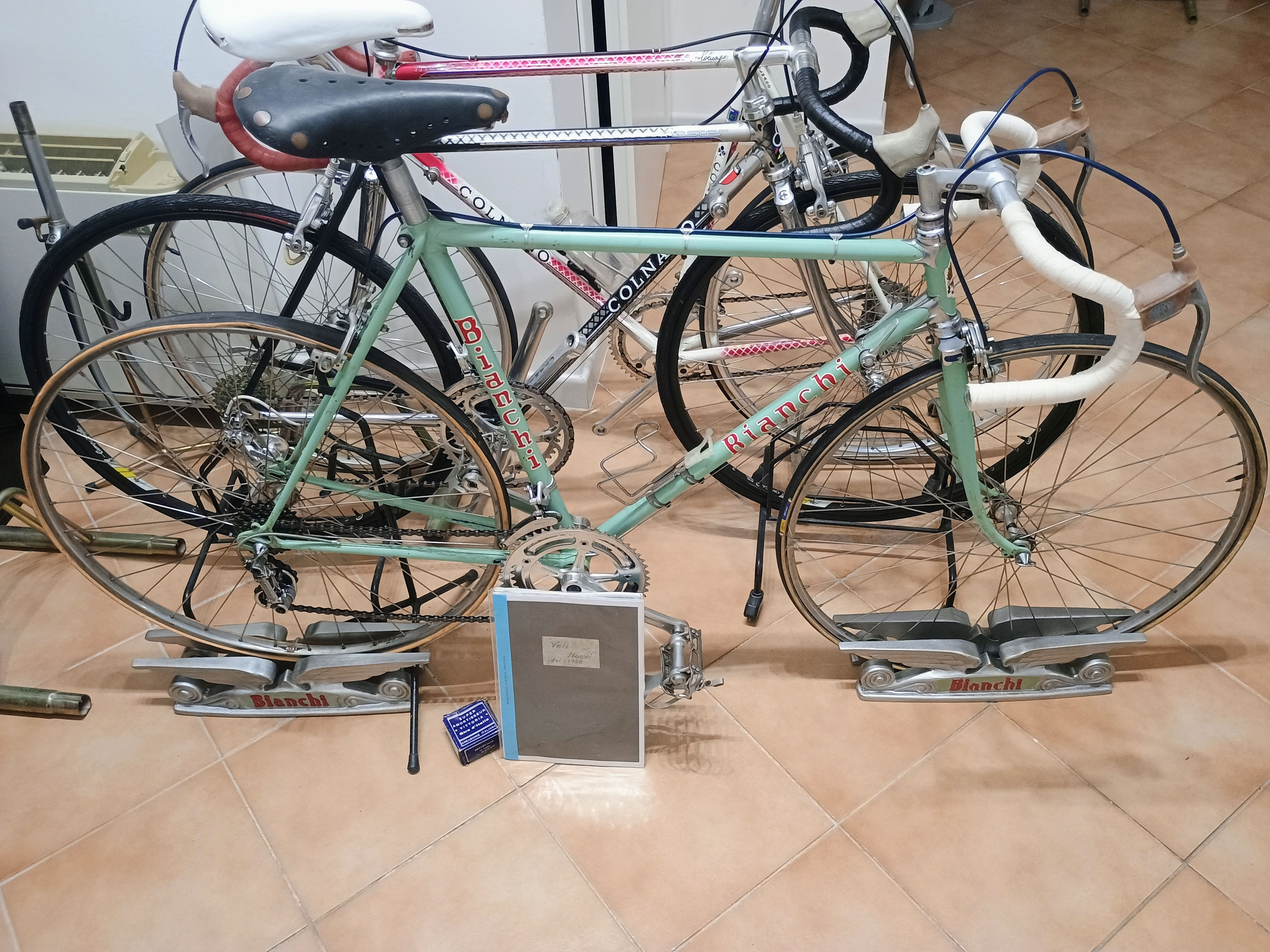 1965 Bianchi specialissima Rep corse 999 Bruno Mealli campagnolo record 