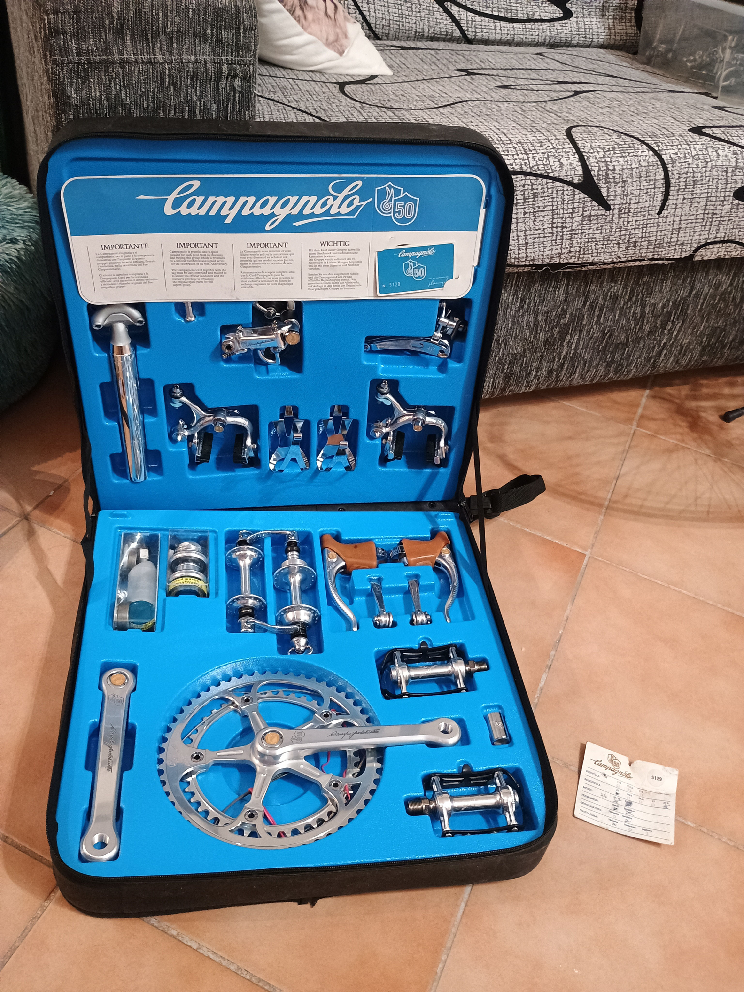 Nos Nib campagnolo cinquantenario 50th anniversary
