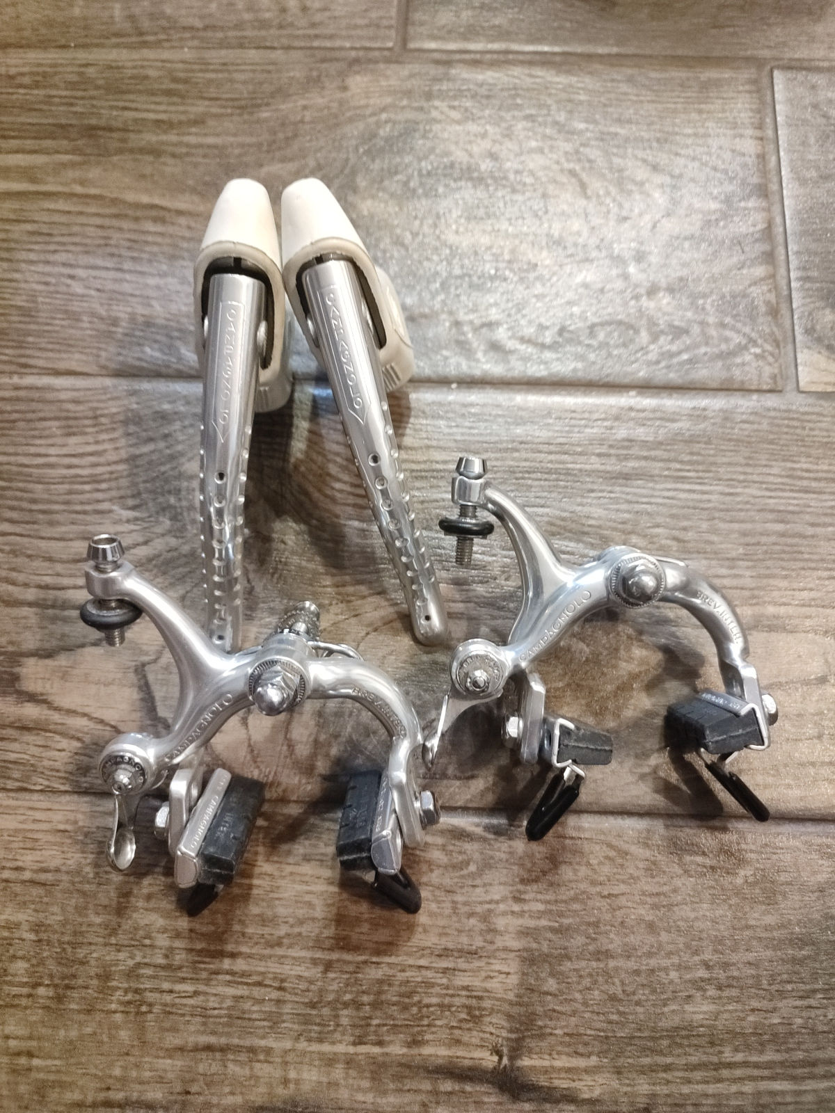 NOS CAMPAGNOLO SUPER RECORD BRAKE LEVERS