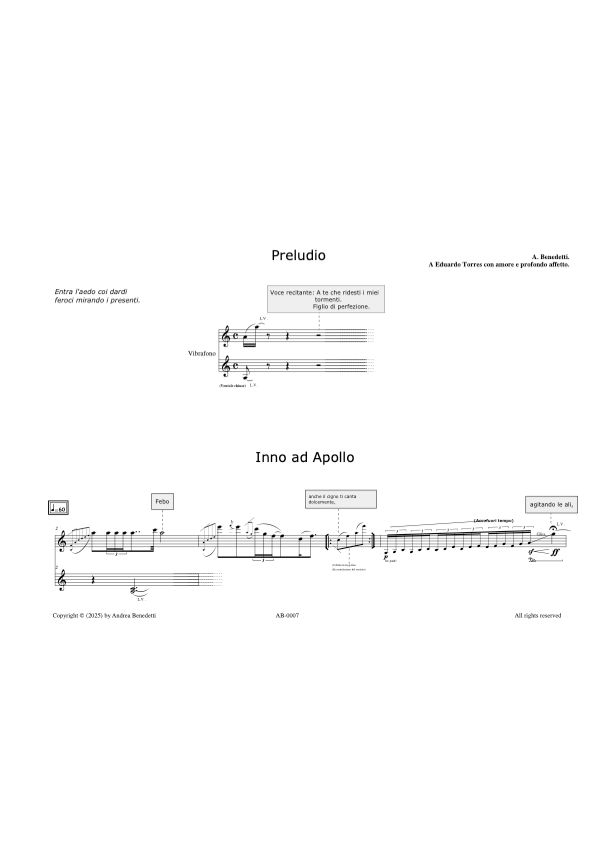 Thumbnail: Andrea Benedetti - Aedo per vibrafono recitante