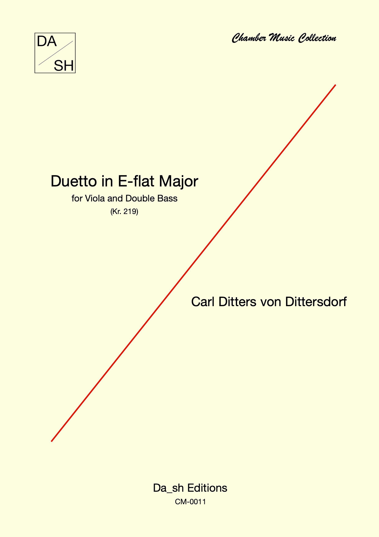 C. D. von Dittersdorf - Duetto in E-flat Major for Viola and Double Bass