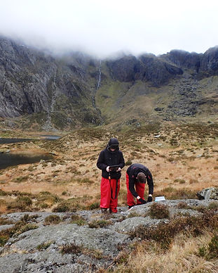 Gwaith maes Cwm Idwal.jpg