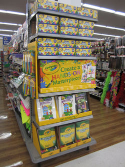 Crayola Endcap