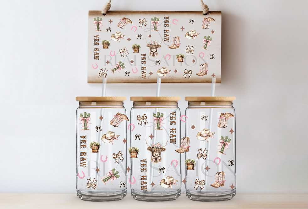 UV DTF '' Western girly ''