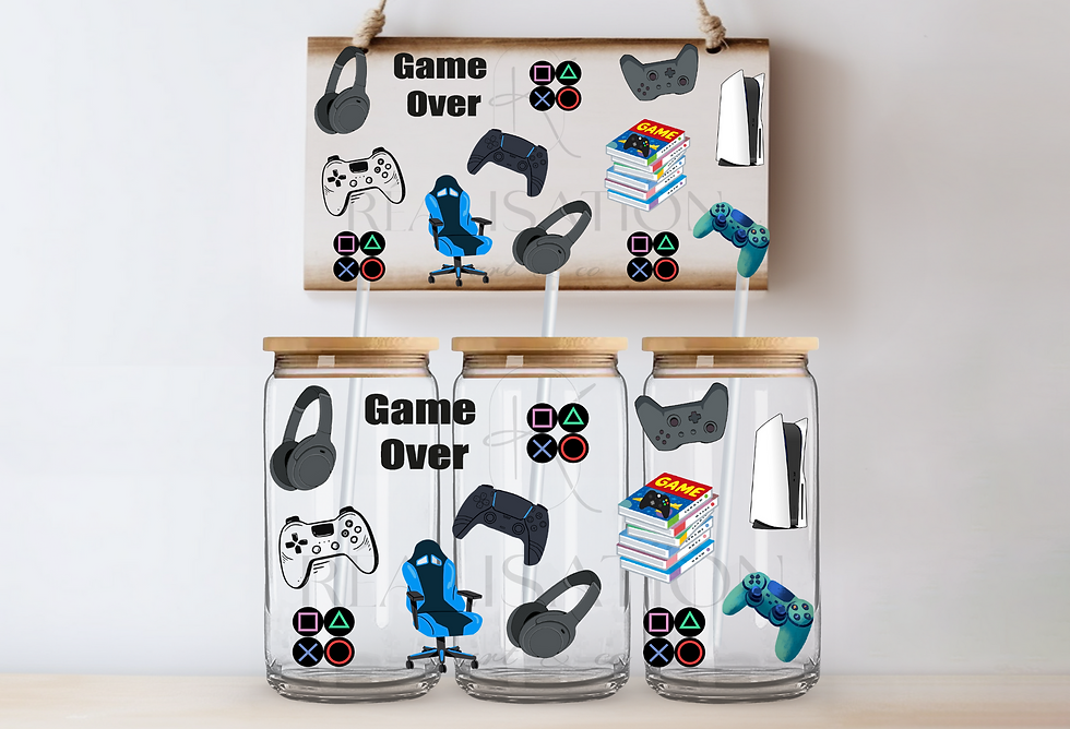 UV DTF '' Jeux vidéo ''