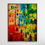 Miniaturbild: Ölmalerei "Farbfelder (imaginierte Landschaft)", 130x100cm, Berlin 2000