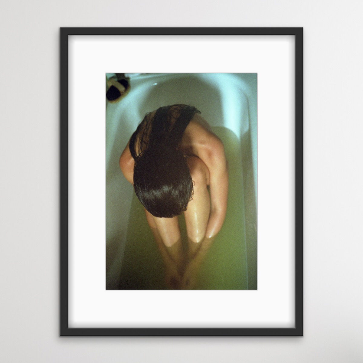 Kunstdruck „Wannengedicht“, analoge Fotokunst in Farbe