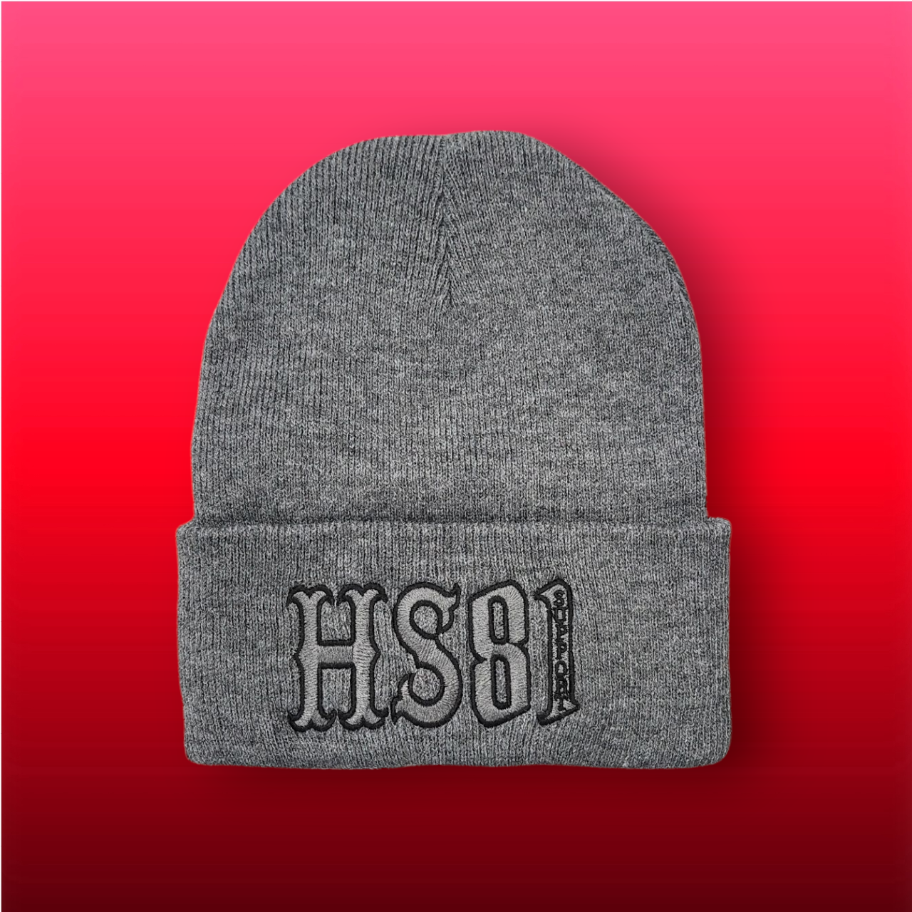 HS81 Grey Rolled toque