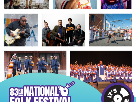 First Performers Announced for 83rd National Folk Festival