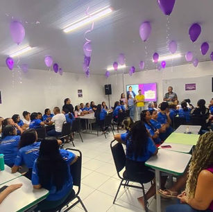 CMEP Eneida Soares Pessoa dá início à Campanha Agosto Lilás com ações de conscientização e diálogo