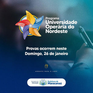 Prova de Seleção para o Programa Universidade Operária do Nordeste - Ensino Fundamental.