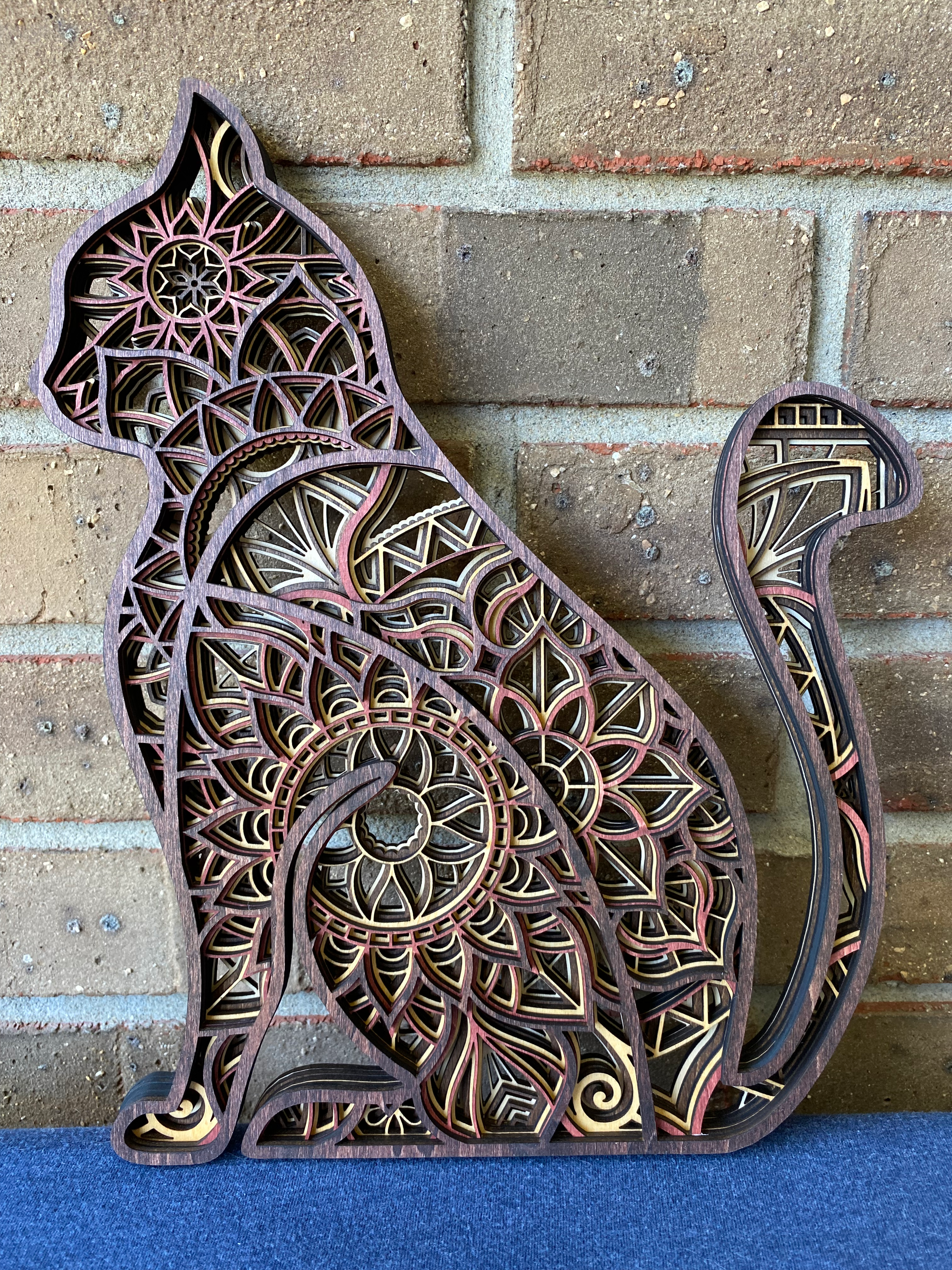 Cat 5 Layer Mandala -04