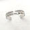 Thumbnail: Braver than you believe, smarter than you seem bracelet, Pooh quote jewe