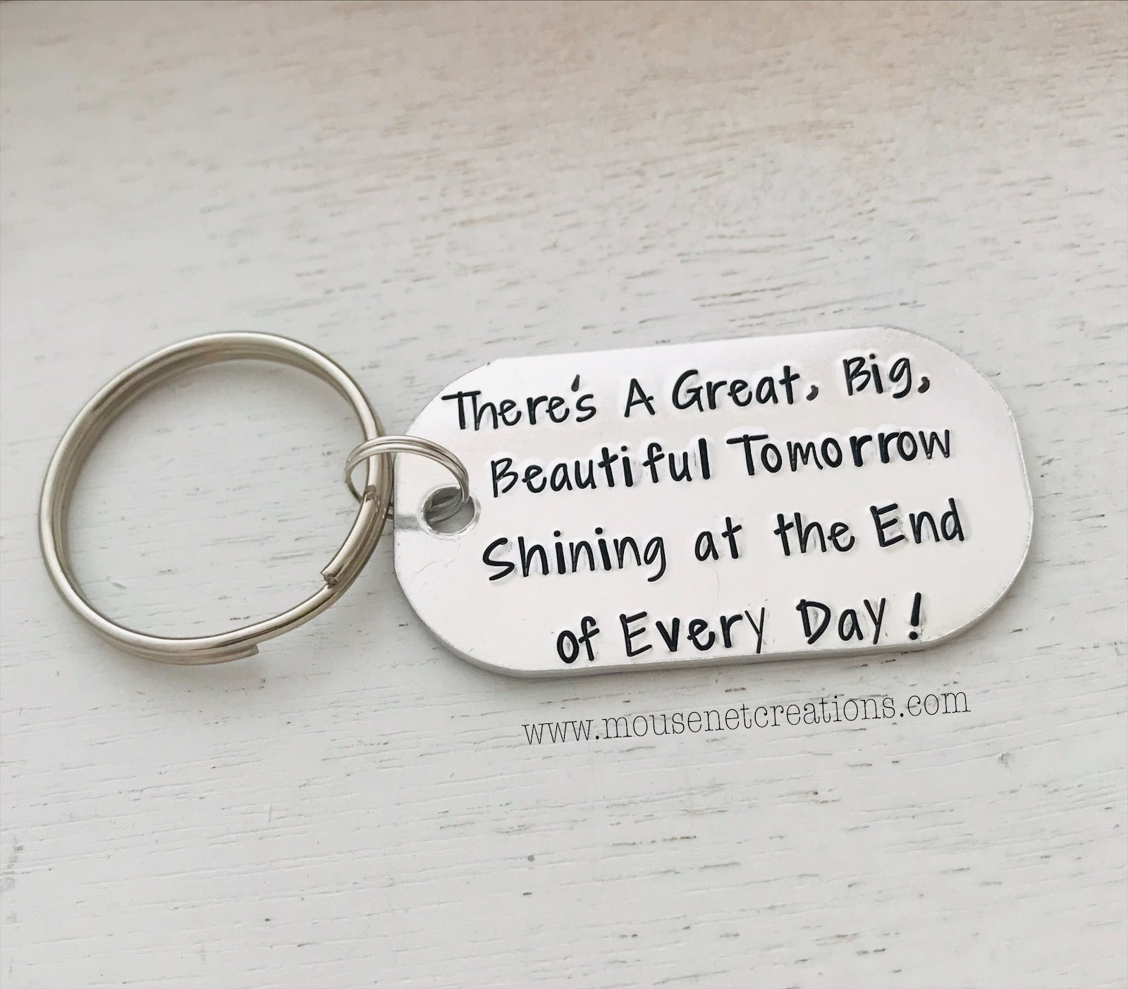 There's a GREAT, BIG, BEAUTIFUL Tomorrow keychain Carousel of Progress~ Disney A