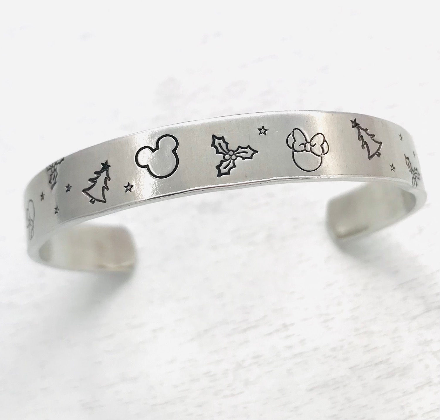 Mickey and Minnie Holiday Bracelet