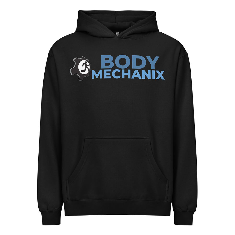 Thumbnail: Body Mechanix Oversized Performance Hoodie – Running Gear Classic