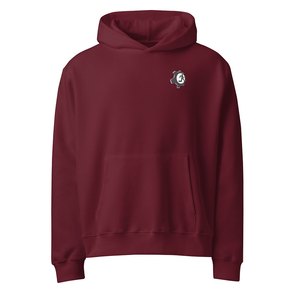 Thumbnail: The Blueprint Oversized heavyweight hoodie