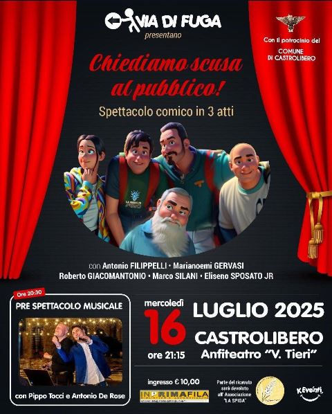 CHIEDIAMO SCUSA AL PUBBLICO! - Castrolibero