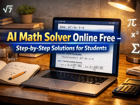 AI Math Solver Online Free